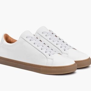 Thursday Boots Premier Legacy White Men's Leather Sneakers with Gum Sole 11D